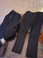 Colbert + pantalon mt54 zwart met streep, Kleding | Heren, Maat 52/54 (L), Ophalen of Verzenden, Zo goed als nieuw, Zwart