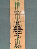 Oud Tegeltableau Visserschool Utrecht 1917, Antiek en Kunst, Antiek | Wandborden en Tegels, Ophalen