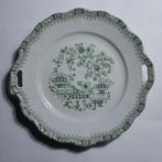 Taartschaal   Seltmann Weiden Theresia China groen, Gebruikt, Ophalen of Verzenden, Schaal of Schalen, Overige stijlen