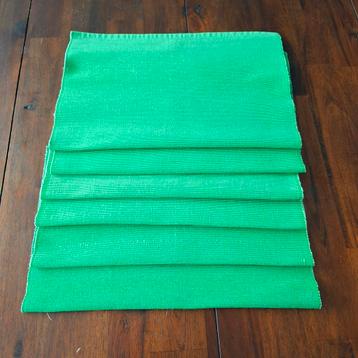 6 katoenen ribbel placemats beschikbaar voor biedingen