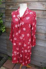 Jurk rood/ donkerblauw Caroline Biss mt 42 Vaste prijs, Maat 42/44 (L), Ophalen of Verzenden, Zo goed als nieuw, Knielengte