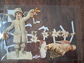 2 nostalgische kerst poëzieplaatjes beschikbaar voor biedingen