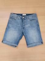 Jack & Jones spijker short jeans korte broek regular S 176, Ophalen of Verzenden, Zo goed als nieuw, Blauw, Jack & Jones