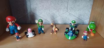 Mario Kart Figuren Set - Mario, Luigi, Donkey Kong, Yoshi beschikbaar voor biedingen