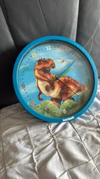 Dinosaurus Wandklok, Huis en Inrichting, Woonaccessoires | Klokken, Ophalen of Verzenden, Gebruikt, Analoog, Wandklok