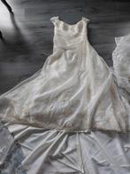Bruidsjurk trouwjurk 44 beige, Kleding | Dames, Trouwkleding en Trouwaccessoires, Ophalen of Verzenden, Zo goed als nieuw, Beige