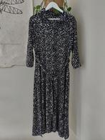 Zwart witte jurk, maat L, Kleding | Dames, Jurken, Ophalen of Verzenden, Zo goed als nieuw, Maat 38/40 (M), Zwart
