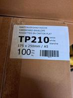 NIEUW: 52 doos A5 kartonnen verzendenvelop, 175 x 250 mm, Ophalen