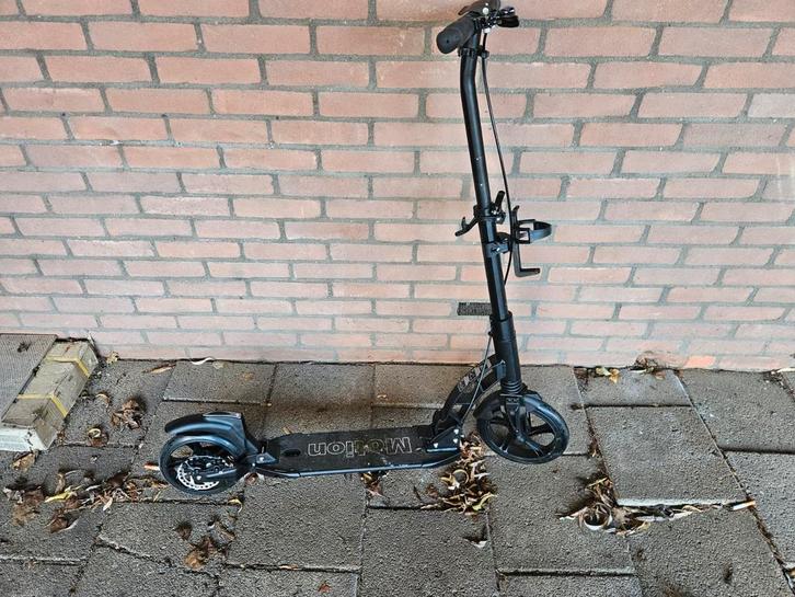 HyperMotion Skyline Step - Zwart - Opvouwbaar, Fietsen en Brommers, Steps, Zo goed als nieuw, Gewone step, Ophalen of Verzenden