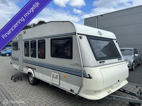 Hobby 520 voortent+luivel inruil mogelijk, Caravans en Kamperen, Caravans, Bedrijf, 1000 - 1250 kg, Rondzit, Hobby, Vast bed, Gascomfoor
