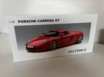 Porsche Carrera GT rood kartonnen doos, Ophalen of Verzenden, Zo goed als nieuw, Auto, Autoart