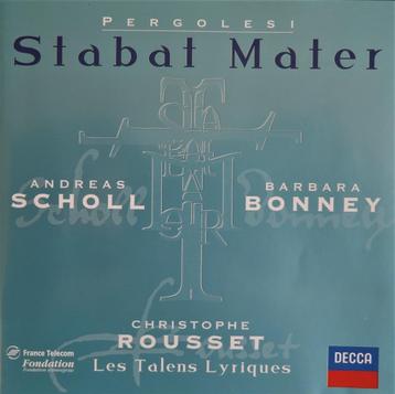 Stabat Mater / Pergolesi - Scholl / Bonney / Rousset - DECCA beschikbaar voor biedingen