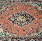 Vintage oosters pink medall Persia vloerkleed 170x227cm, Beige, Gebruikt, 150 tot 200 cm, 200 cm of meer