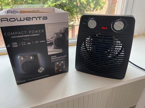 Rowenta Compact Power ventilator/kachel, model SO2210F0, Witgoed en Apparatuur, Ventilatoren, Zo goed als nieuw, Tafelventilator
