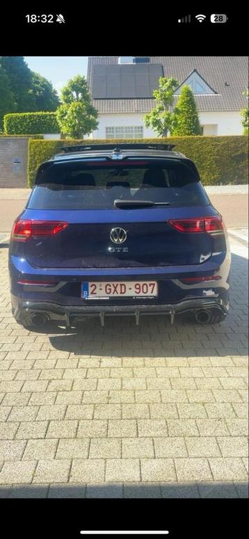 Golf 8 GTI/GTE Diffuser Hoogglans Zwart + Montage beschikbaar voor biedingen