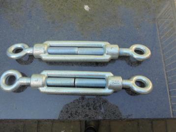 Draadspanner, spanner, kabel spanner. M20 2 stuks beschikbaar voor biedingen