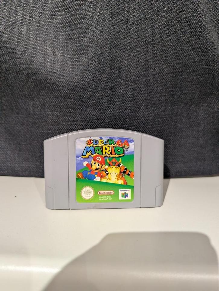 Nintendo 64 - Super Mario 64, Spelcomputers en Games, Games | Nintendo 64, Zo goed als nieuw, Avontuur en Actie, 1 speler, Vanaf 3 jaar