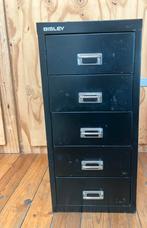 Bisley metalen ladenkast archiefkast vintage industrieel, Ophalen, Minder dan 50 cm, Gebruikt, 5 laden of meer