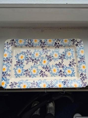 Emma Bridgewater oblong plate rechthoekige schaal Blue Daisy beschikbaar voor biedingen