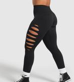 Gymshark gains seamless legging, Maat 38/40 (M), Zwart, Ophalen of Verzenden, Gymshark