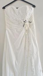Prachtige trouwjurk maat 38, Ophalen of Verzenden, Zo goed als nieuw, Wit, Trouwjurk