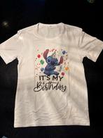 Stitch Verjaardag T-shirt, Ophalen of Verzenden, Zo goed als nieuw, Jongen of Meisje