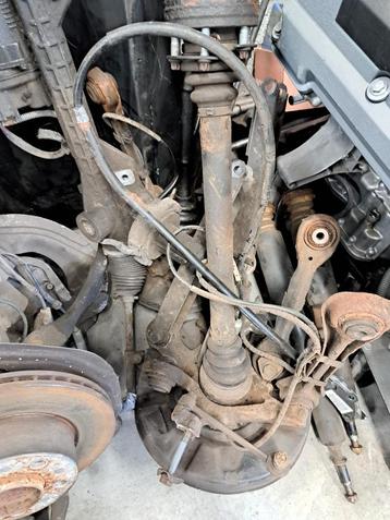 Draagarm met fusee aandrijfas naaf BMW E90 325i achteras beschikbaar voor biedingen