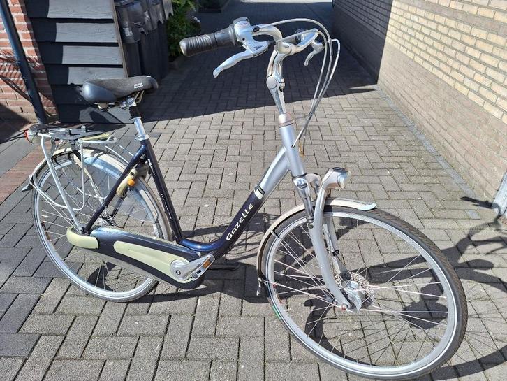 fiets Gazelle Goldline Saphir, Fietsen en Brommers, Fietsen | Dames | Damesfietsen, Gebruikt, Gazelle, Versnellingen, 53 tot 56 cm