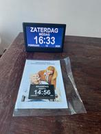 Dementieklok, Ophalen of Verzenden, Zo goed als nieuw, Digitaal, Wekker of Tafelklok
