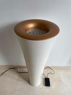 Vintage Ikea Fackla vloerlamp/uplight, Huis en Inrichting, Lampen | Vloerlampen, Minder dan 100 cm, Metaal, Gebruikt, Ophalen of Verzenden