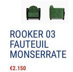Art Deco Rooker 03 fauteuil van DSCO met parelmoer inleg, Ophalen, Zo goed als nieuw, Art Deco, Eén