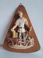 Antieke St. Isidorus Wanddecoratie, Antiek en Kunst, Ophalen of Verzenden