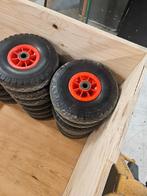 Steekwagen wielen (per stuk) massief, Doe-het-zelf en Verbouw, Transportwagens, Ophalen of Verzenden, Zo goed als nieuw, Overige typen