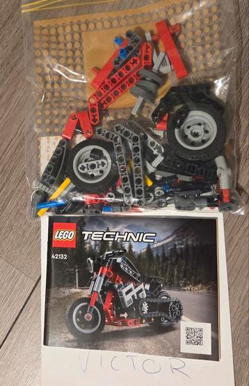 Lego 42132 Technic Motorcycle, gebruikt beschikbaar voor biedingen