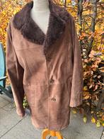 Leren jas maat 52, Kleding | Heren, Jassen | Winter, Ophalen of Verzenden, Gedragen, Maat 52/54 (L), Bruin