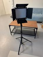 4x RGB ledlamp + statief, Ophalen, Gebruikt, Licht, Kleur