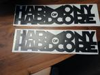 Harmony of Hardcore Stickers - Zwart, Ophalen