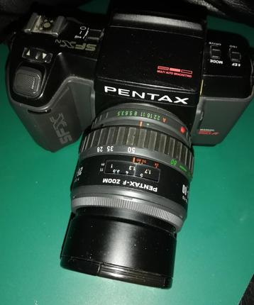 Pentax SFX N autofocus spiegelreflex camera. Nieuwe bat beschikbaar voor biedingen
