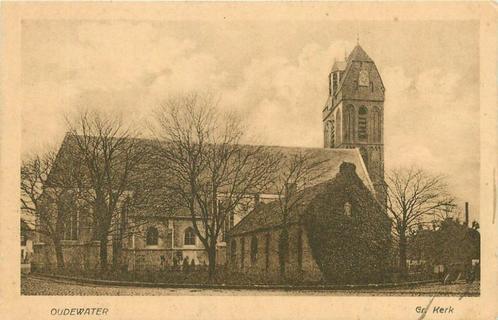 (304-049-011) Oudewater Gr. Kerk, Verzamelen, Ansichtkaarten | Nederland, Utrecht, Verzenden