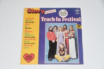 Vinyl LP Teach-in Festival Story uitgave 1975 beschikbaar voor biedingen