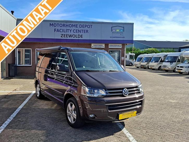 Volkswagen T5 California 180 PK Automaat | Origineel, Caravans en Kamperen, Campers, tot en met 4, Buscamper of Camperbus, Volkswagen