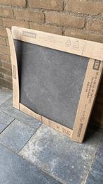 Vloertegels 60x60 antraciet 6,1m2, Ophalen, 60 cm of meer, Nieuw, 5 tot 10 m²