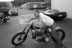 James Hetfield Metallica motorcycle photo press photograph, Verzenden, 1980 tot heden, Foto, Nieuw