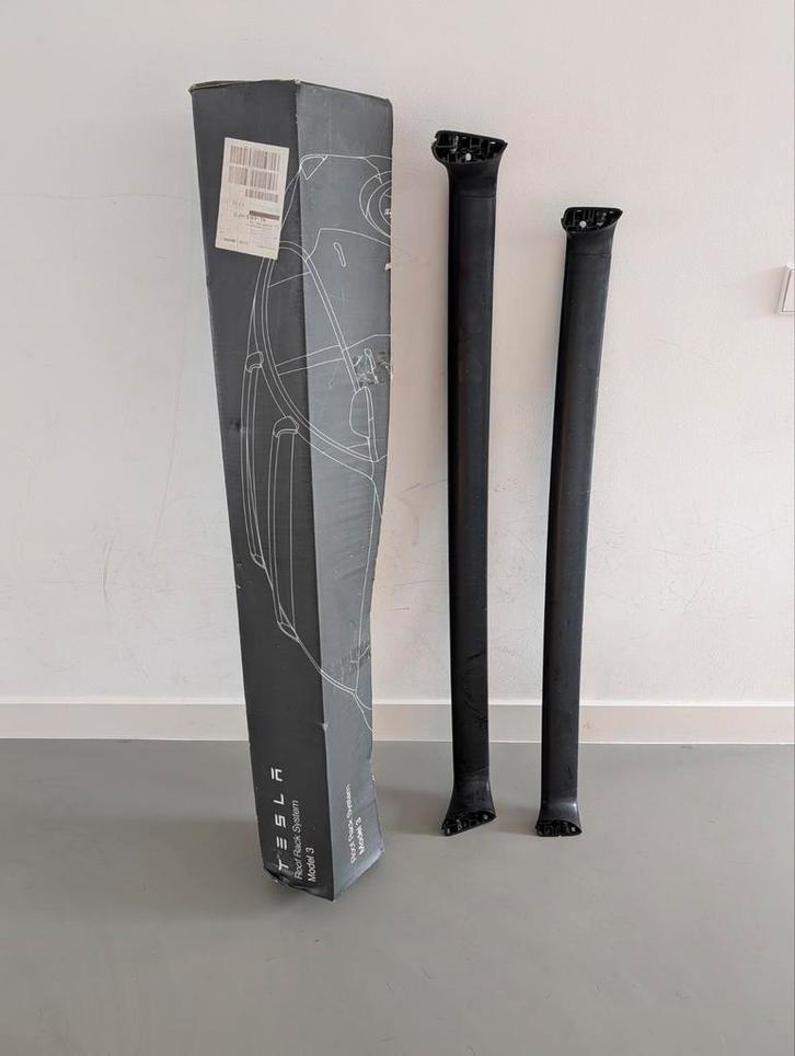 Tesla Model 3 Dakdragers - Nieuwstaat!, Auto diversen, Dakdragers, Zo goed als nieuw, Ophalen