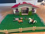 Schleich horse club grote manege incl toebehoren, Ophalen of Verzenden, Zo goed als nieuw