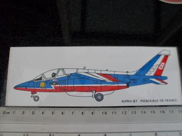sticker alpha jet patrouille de france leger army frankrijk beschikbaar voor biedingen