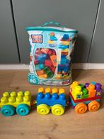 Megabloks + Alfabettrein, Ophalen of Verzenden, Gebruikt, Megabloks