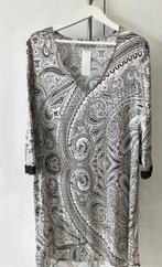 Anjana  100% zijde  lange blouse tuniek zwart wit, Kleding | Dames, Maat 38/40 (M), Silk Anjana, Wit, Nieuw