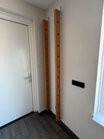Eiken wijnrek met gaten - 2 stuks, Gebruikt, 5 tot 15 flessen, Ophalen of Verzenden, 75 cm of meer