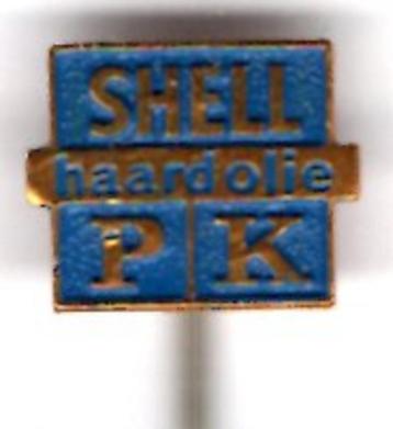 SHELL butagas blauw op koper brandstof speldje ( G_186a ) beschikbaar voor biedingen